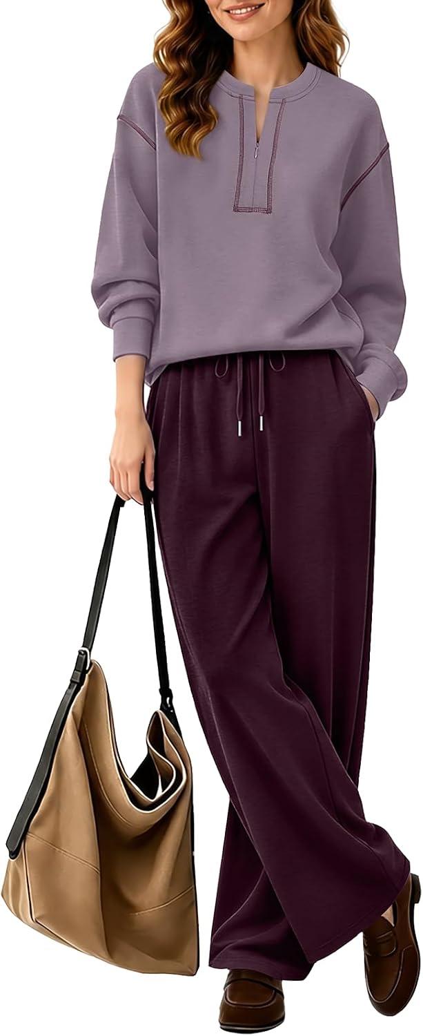 Detalle de Sipaya Women's Lounge Set, Half-Zip