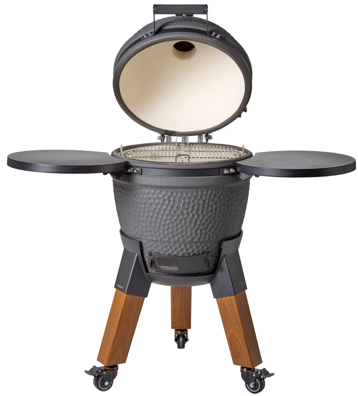 Thumbnail 5 de Moddern Charcoal Grey Special Wood-Look – Kamado-Grill mit vielseitigem Einsatz