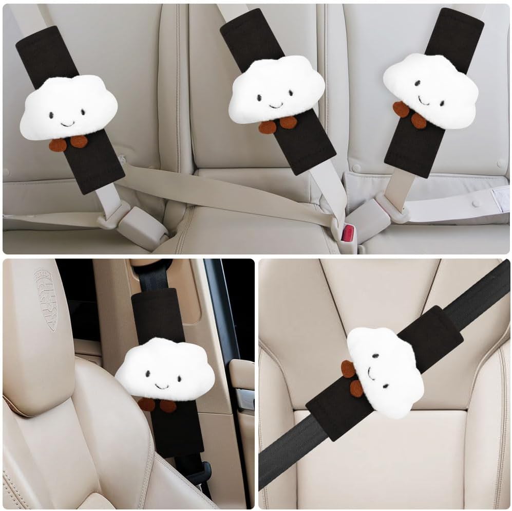 Detalle de URAQT seat belt pads, 2 pack for kids