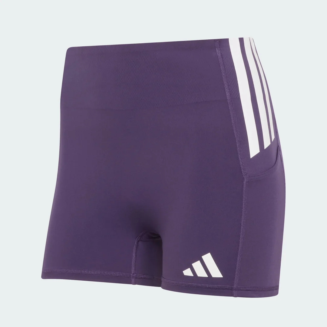 Detalle 2 de Mallas cortas Adizero – Adidas, color violeta