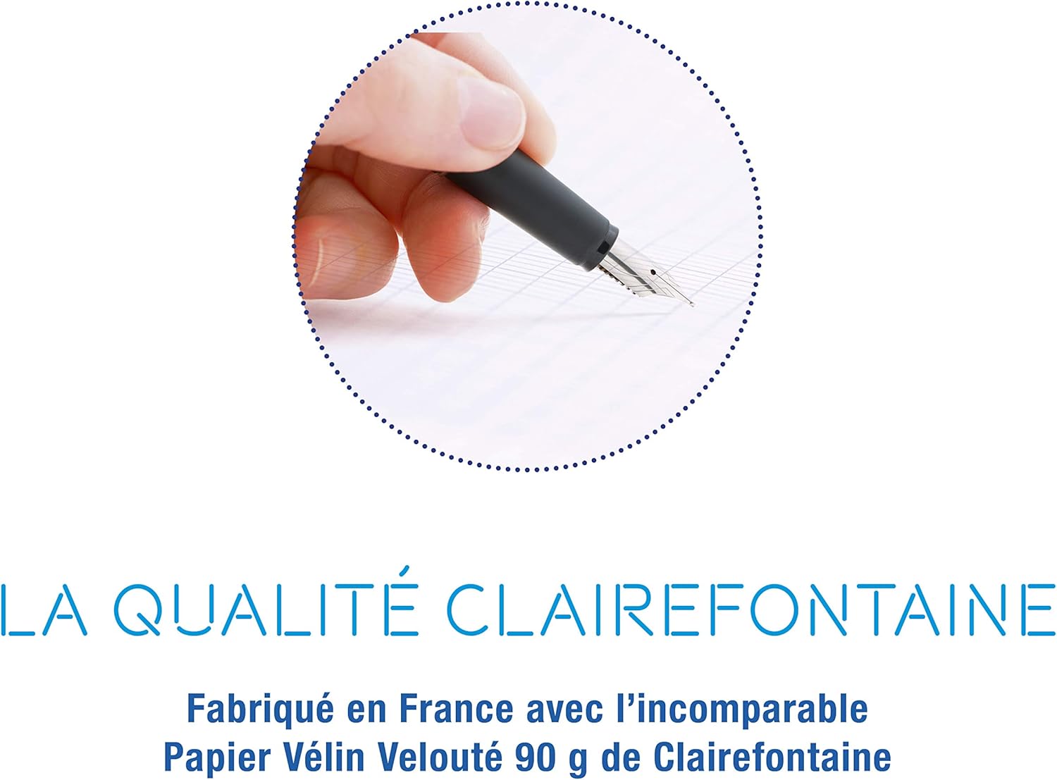 Thumbnail 4 de Clairefontaine 303101C – Lot de 10 Cahiers Agrafés Mimesys A4, 48 pages, papier 90 g, couverture polypro transparente