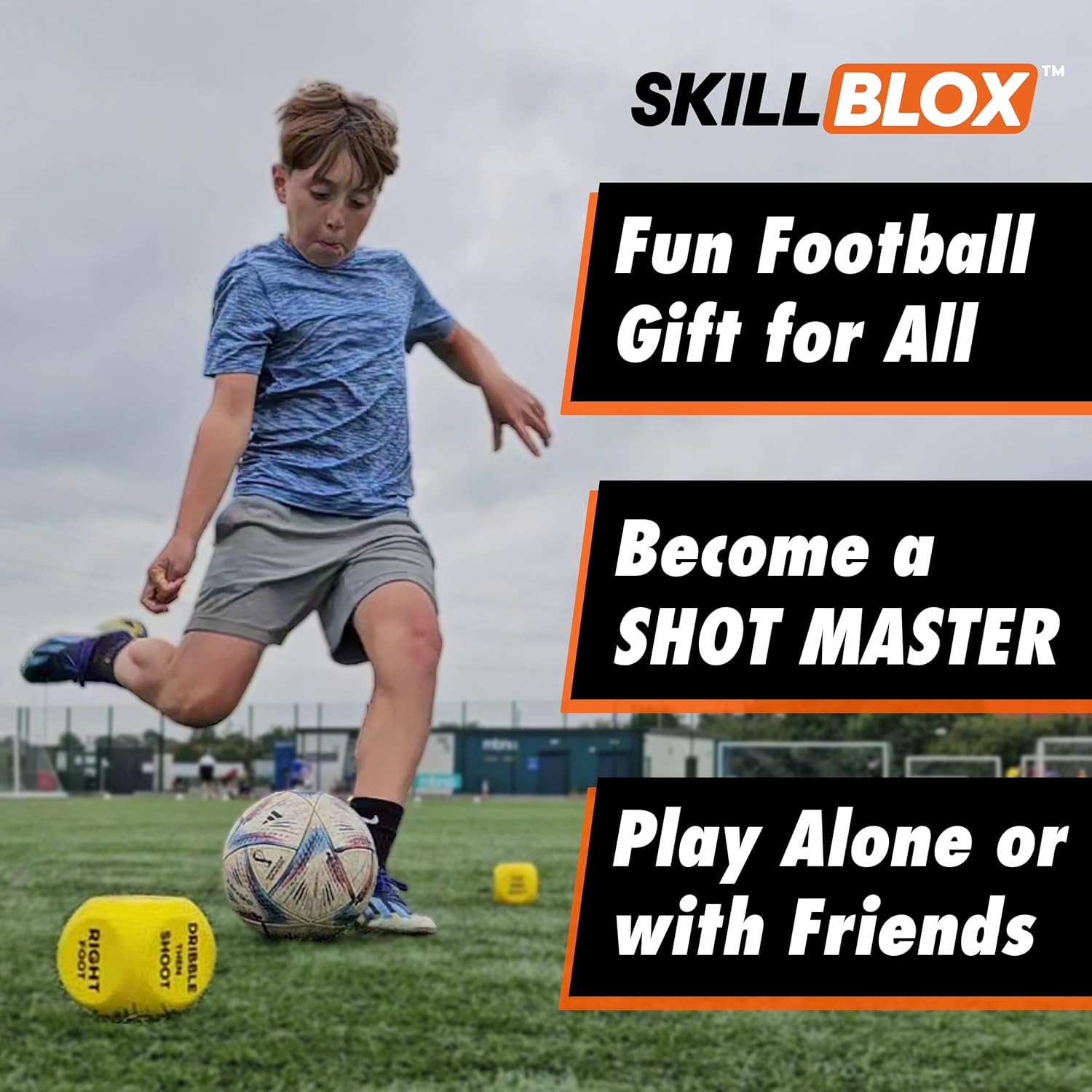 Thumbnail 2 de Skill Blox ShotMaster Football Shooting Training Dice by SKILL BLOX