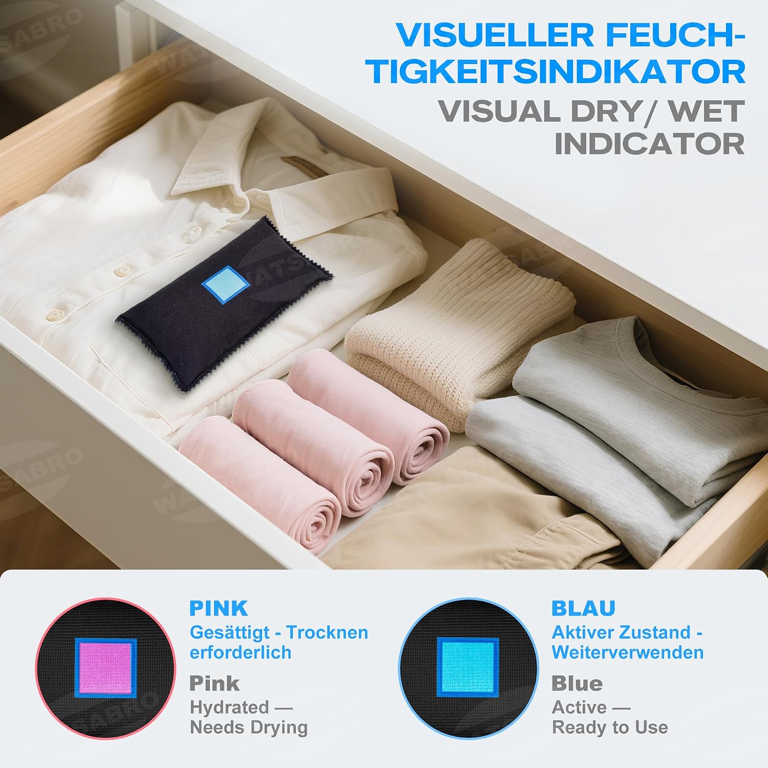 Thumbnail 4 de WATSABRO 1kg Car Dehumidifier Bag