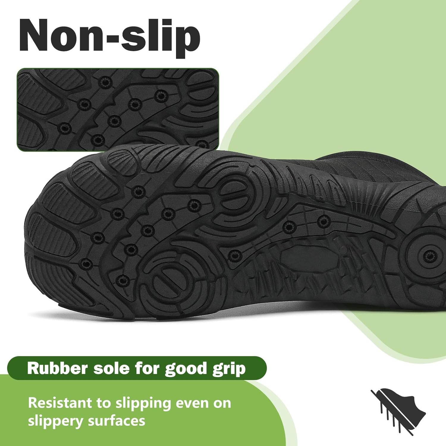 Thumbnail 2 de Mishansha Unisex Badeschuhe – Leicht, atmungsaktiv, rutschfest mit dicker Sohle (Gr. 36–46)