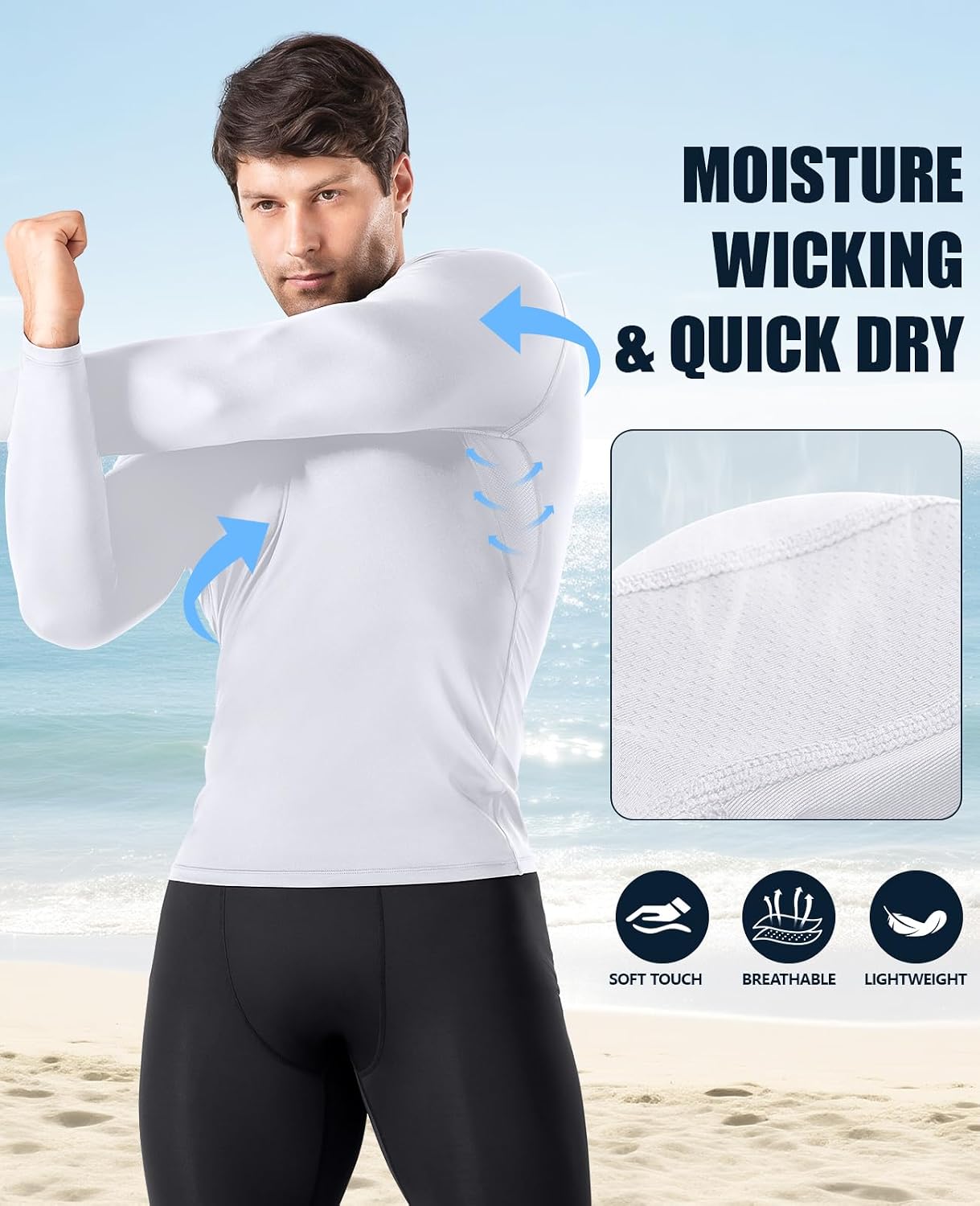 Thumbnail 3 de Niksa Long Sleeve Compression Tee