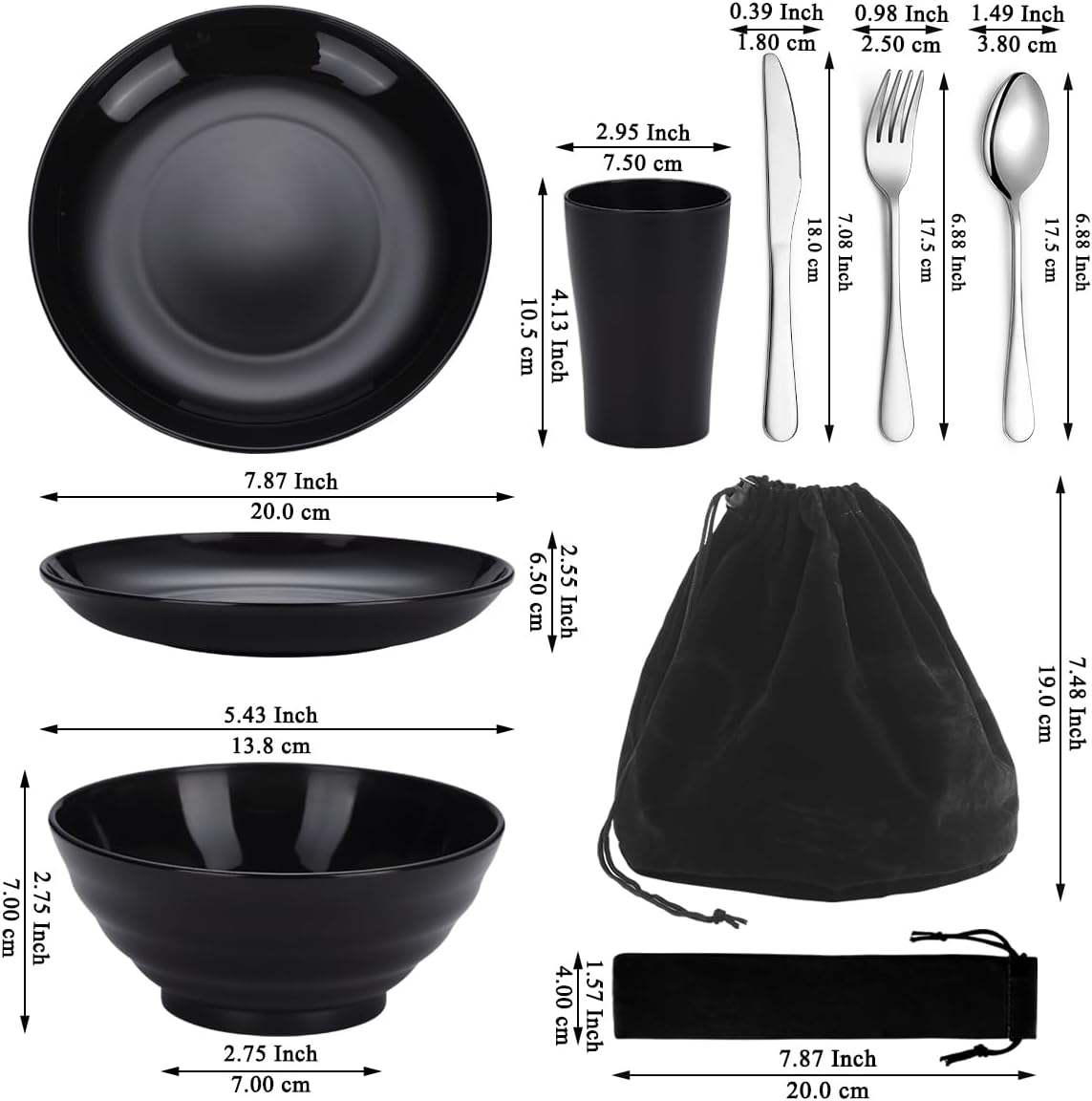 Thumbnail 1 de Kyraton Juego de cubiertos camping 6 piezas 🍽