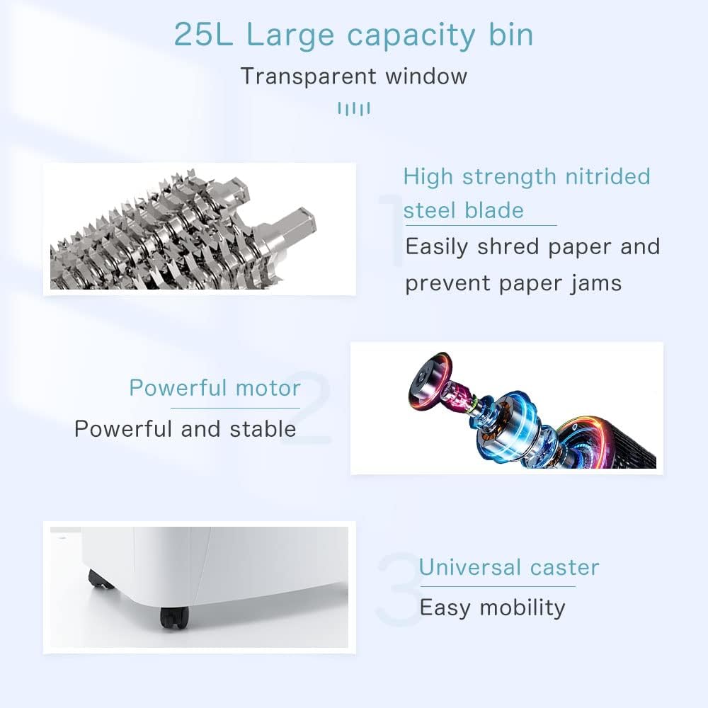 Thumbnail 5 de iOCHOW Distruggidocumenti 150 fogli 🧾