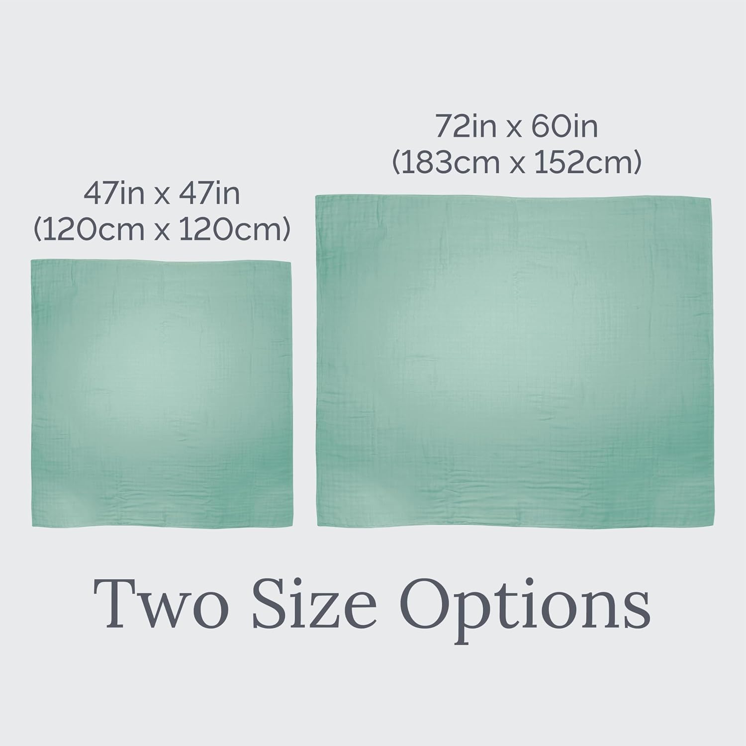 Thumbnail 6 de Natemia Muslin Baby Blanket 47" x 47