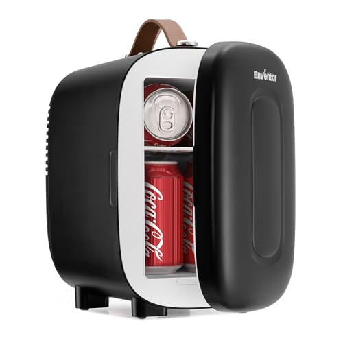 Detalle de Enventor Mini Frigo 4L — refroidissement et chauffage nomade, 12V/230V, Noir