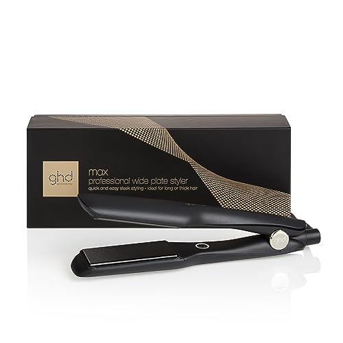 Detalle de ghd Max Wide Plate Hair Straightener & Styler: Fast, High-Gloss Finish for Thick Hair