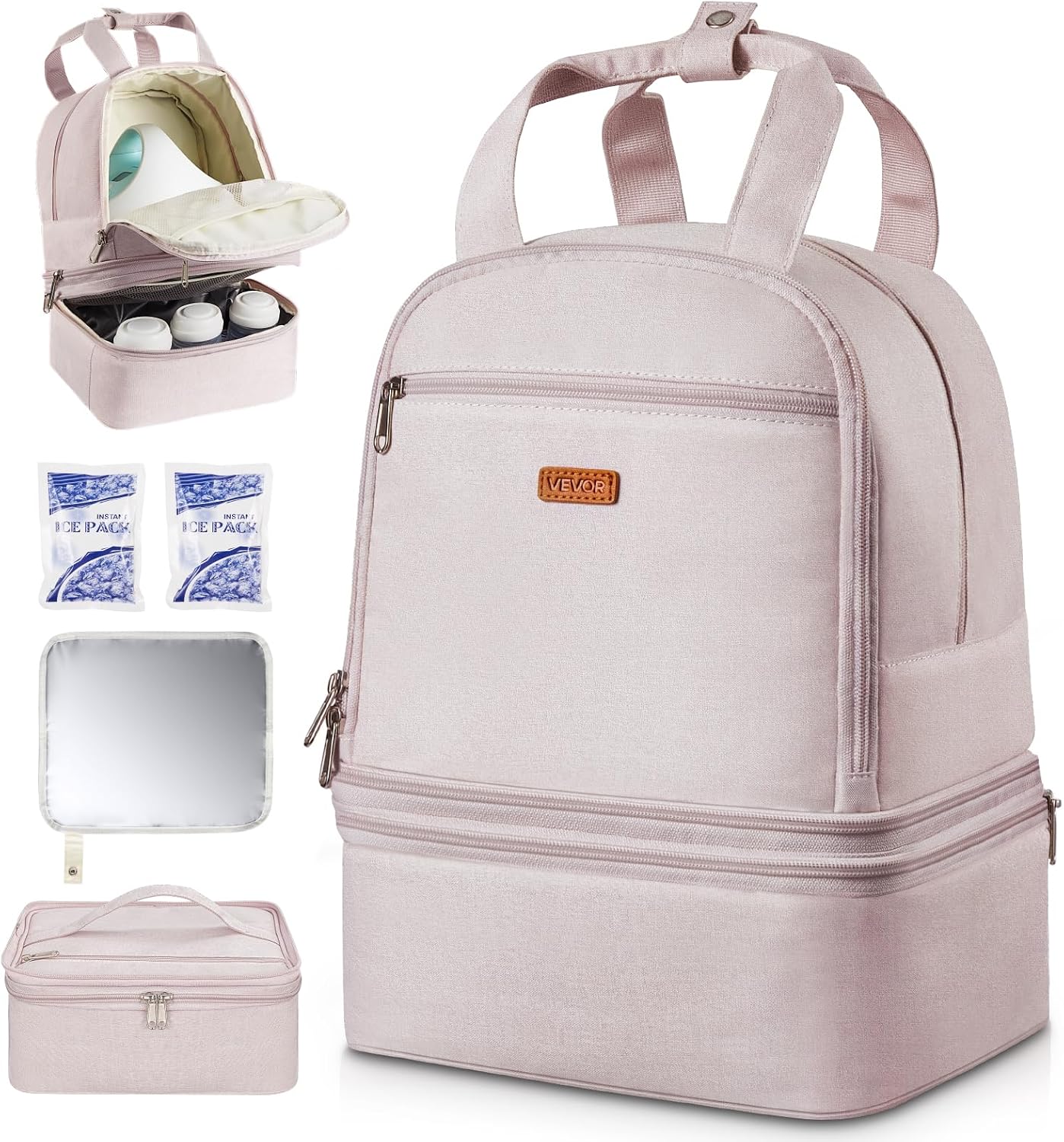 Detalle de VEVOR Breast Pump Backpack