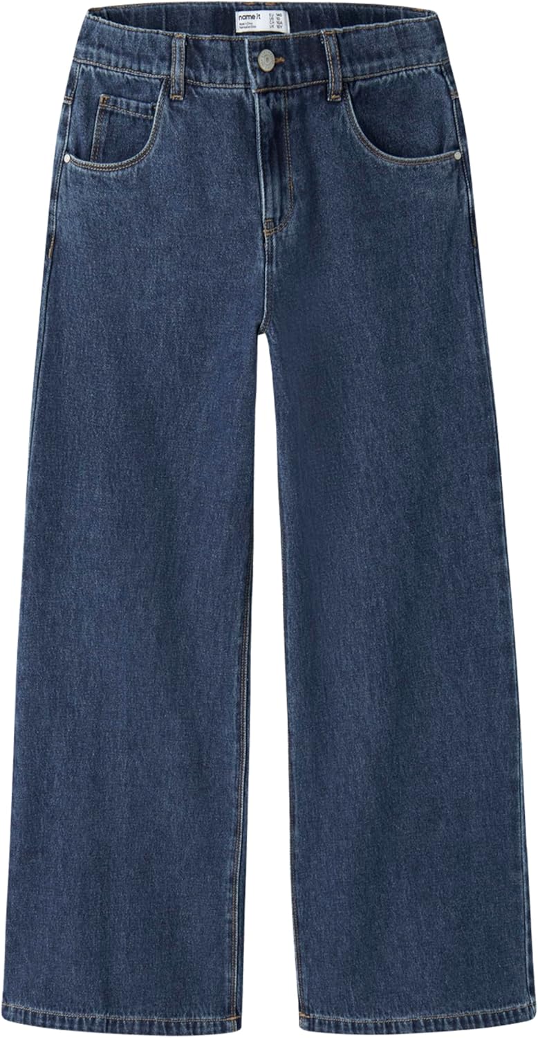 Thumbnail 6 de NAME IT Nkfbella Skater Xwide Jeans 3111-za Noos – Jean coupe large, chic et confortable