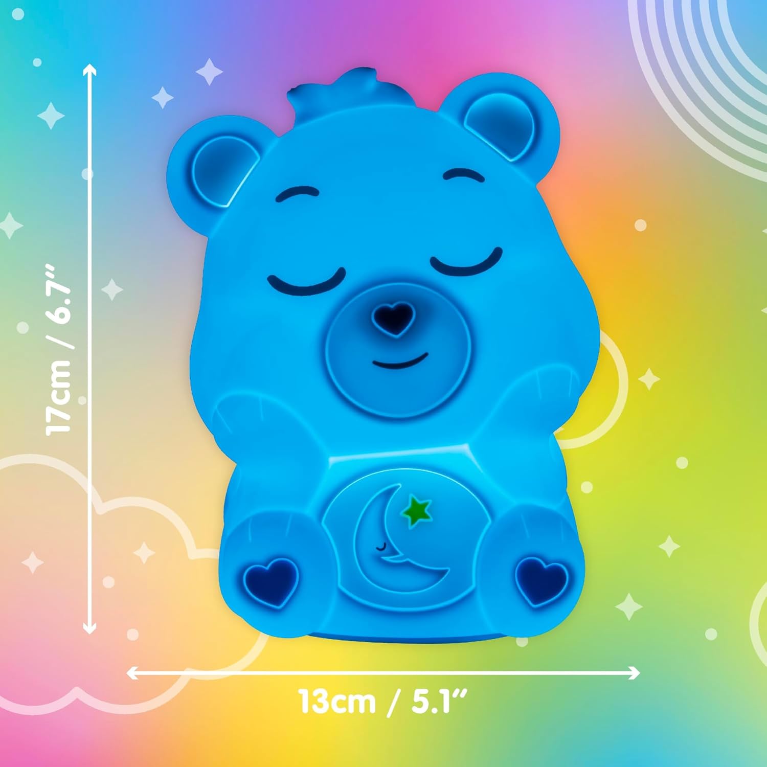 Thumbnail 2 de Paladone Care Bears SquishyGlo: lampada silicone ufficiale con licenza Care Bears
