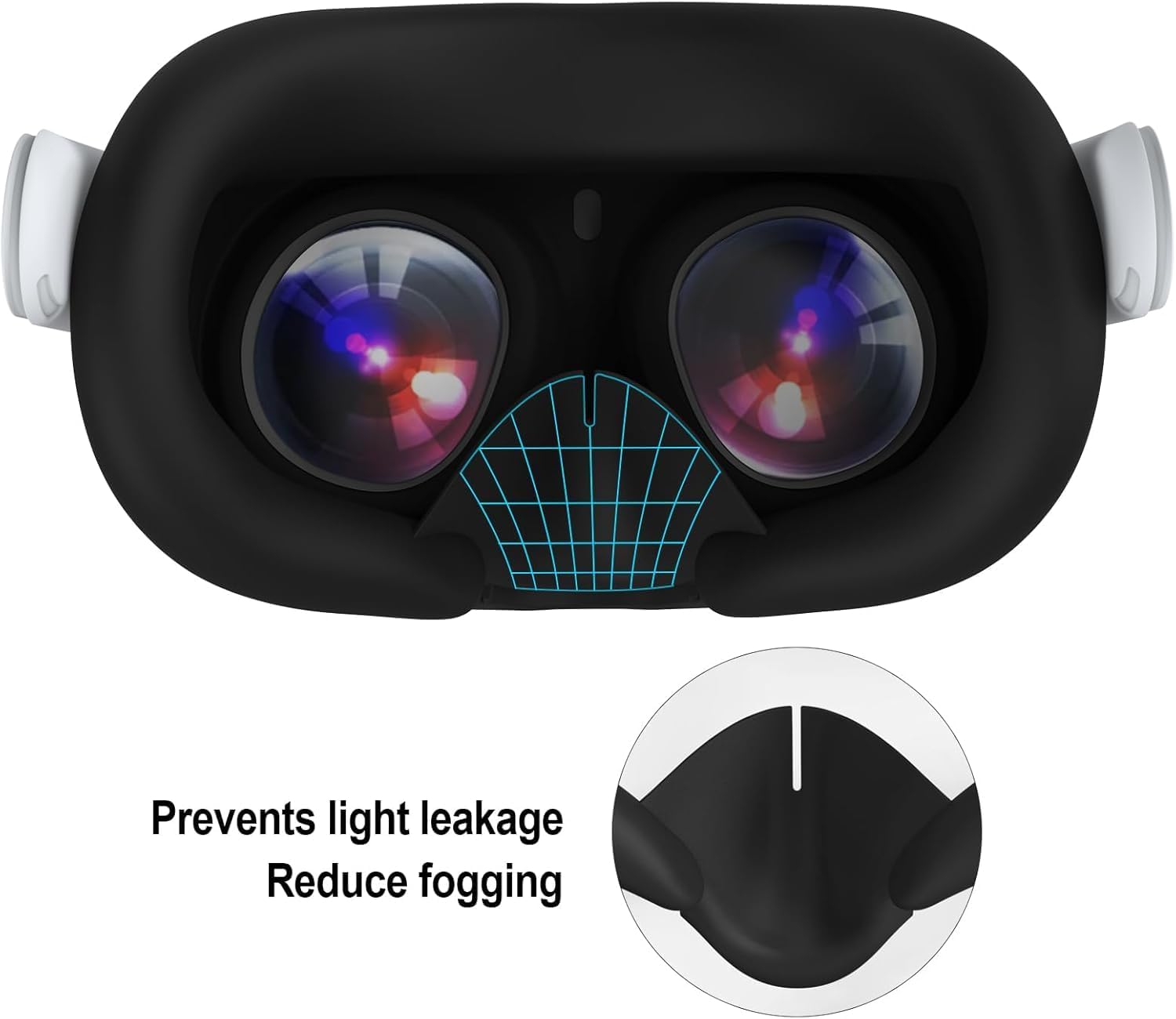 Thumbnail 6 de AMZDM Face Pad Cover for Meta Quest 3 VR Silicone Cover