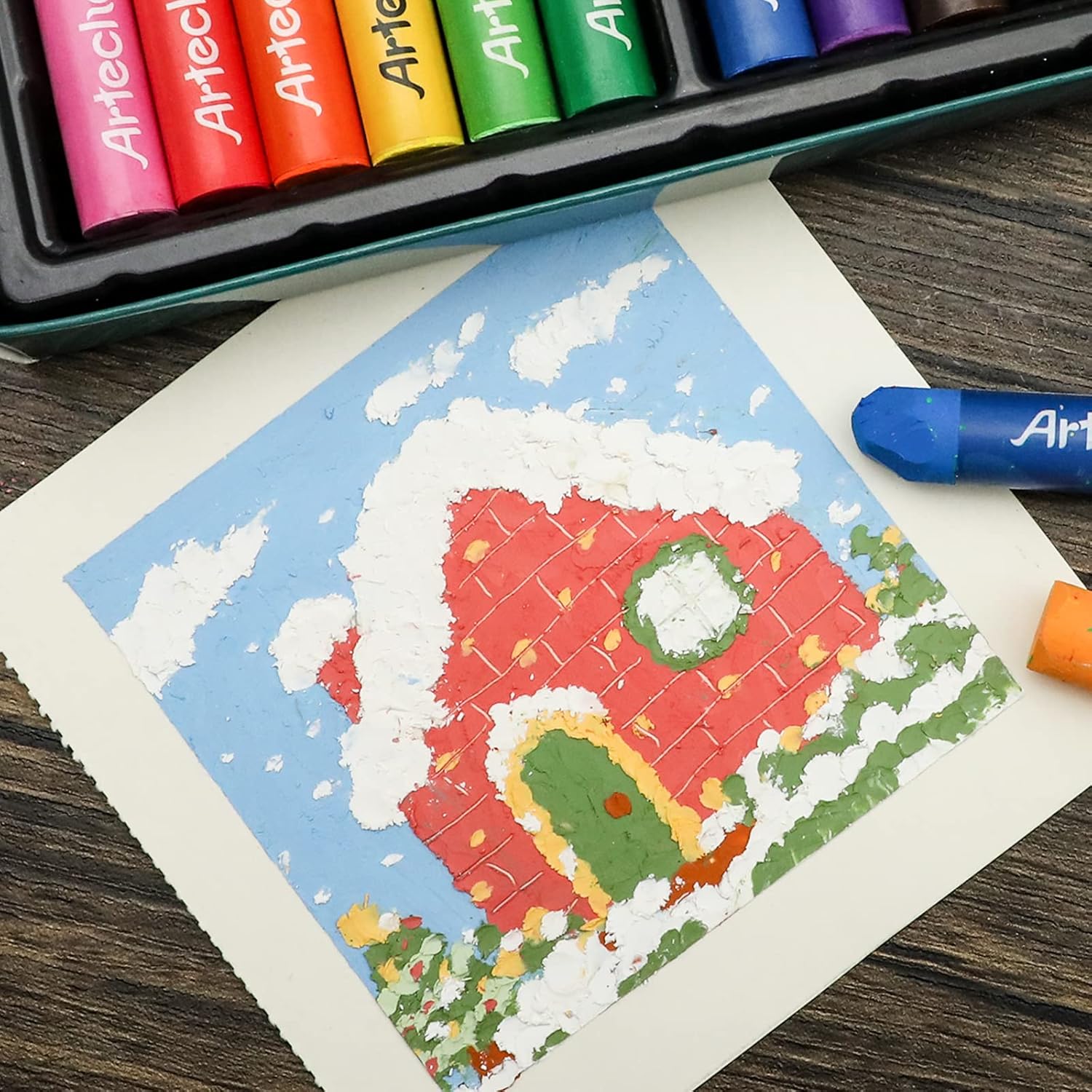 Thumbnail 5 de Artecho Oil Pastels Set 48 colours 🎨