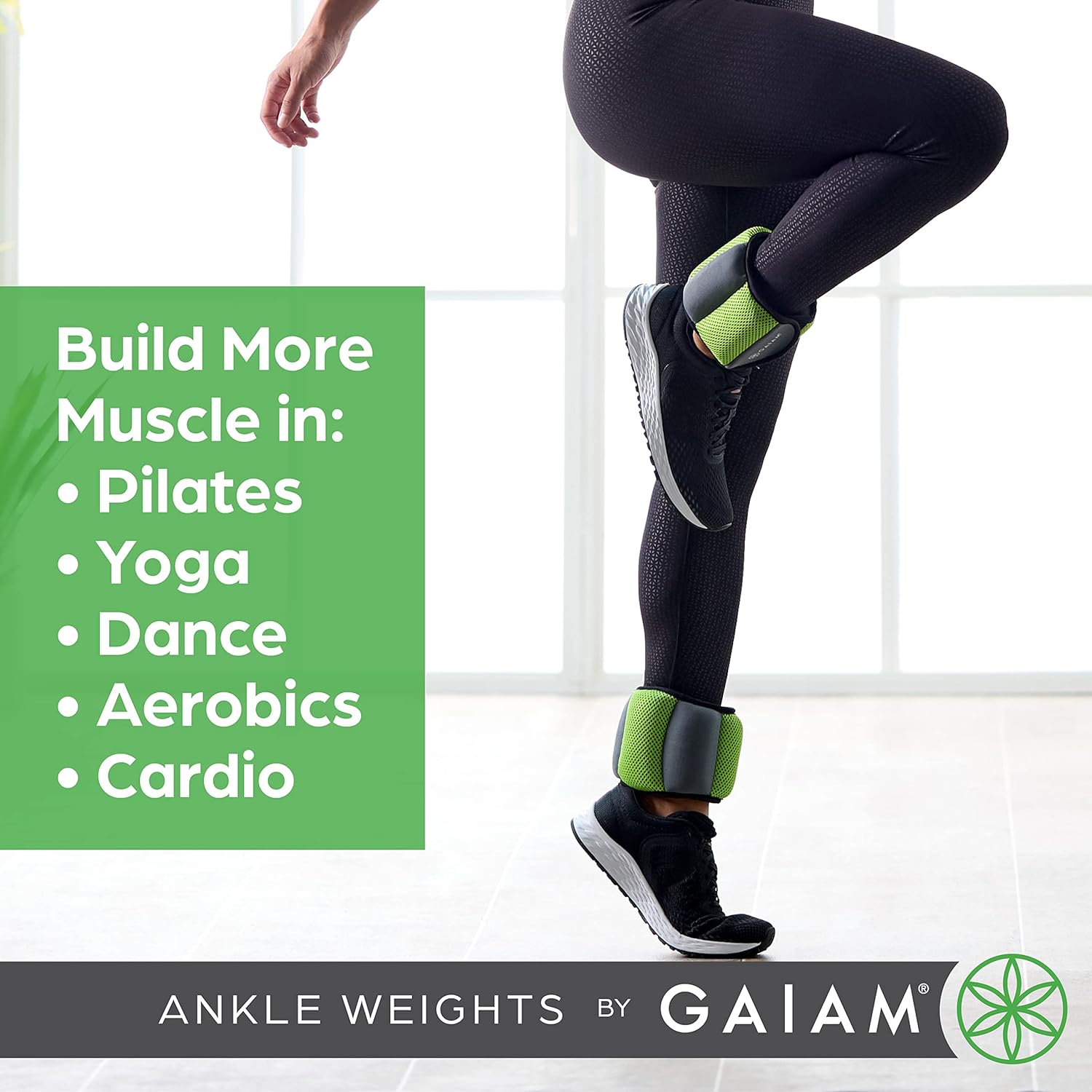 Detalle 2 de Gaiam Wrist and Ankle Weights for Strength & Tone ๐๏ธโ