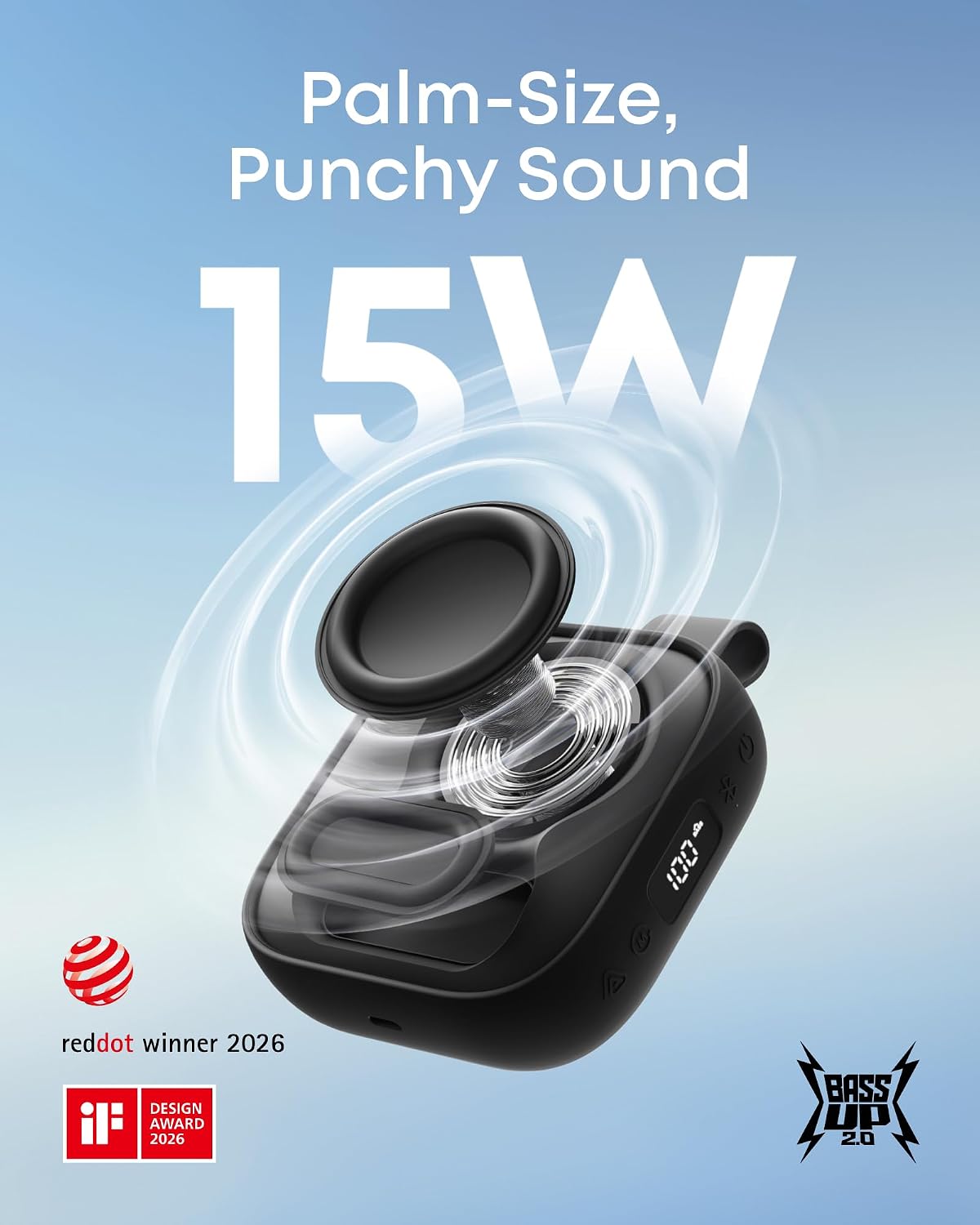 Detalle 2 de Anker Boom Go 3i Bluetooth speaker