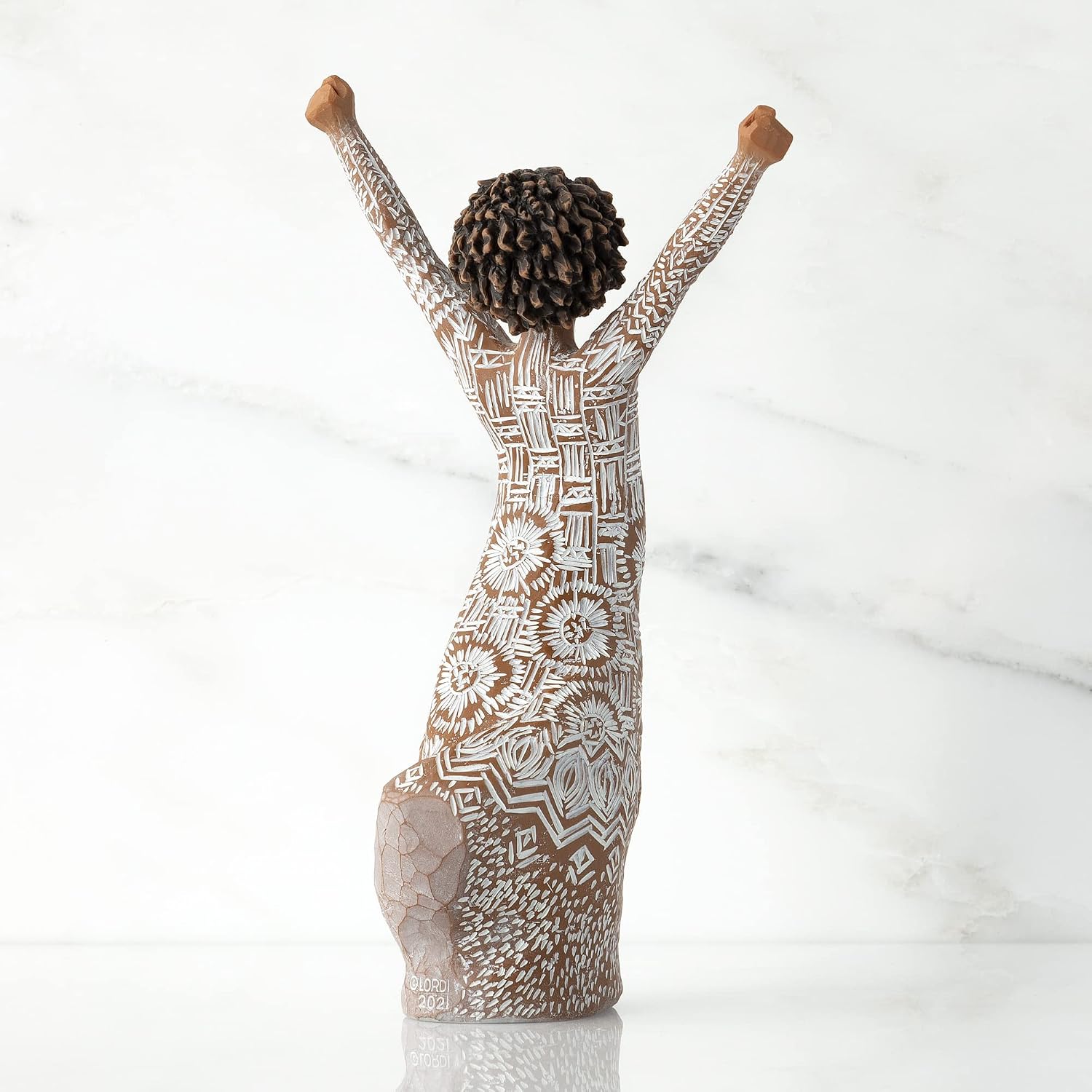 Thumbnail 3 de Willow Tree Joie courageuse 17,8 cm