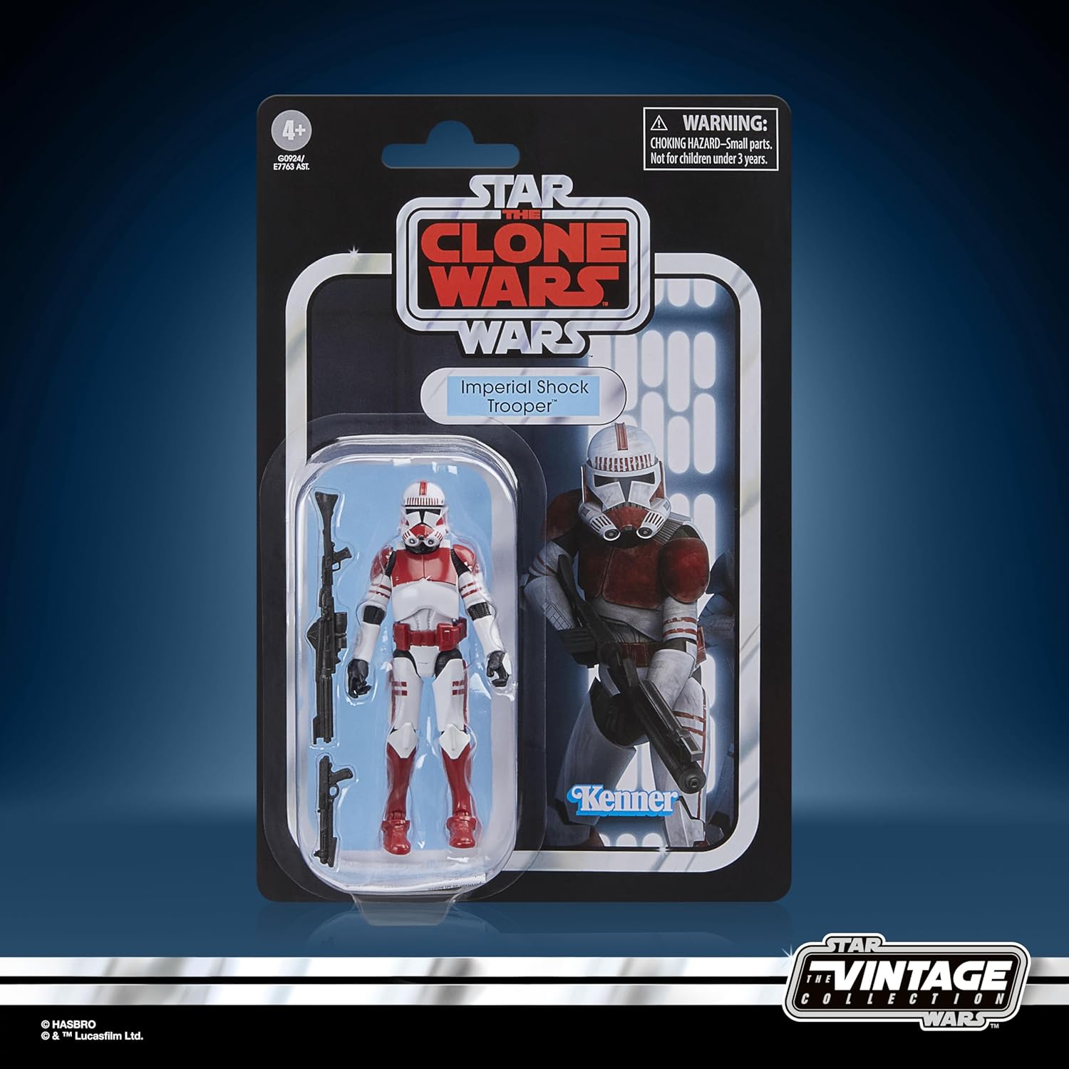 Thumbnail 1 de Star Wars: The Vintage Collection Imperialer Shock Trooper – Premium-Action-Figur (9,5 cm) aus The Clone Wars