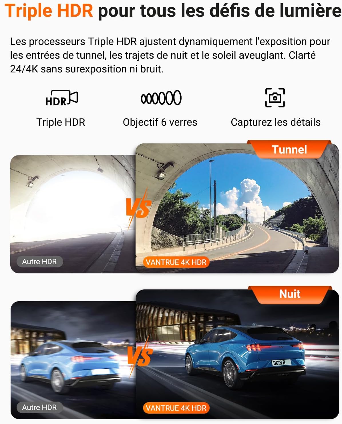 Thumbnail 2 de VANTRUE N4 Pro S dashcam 4K