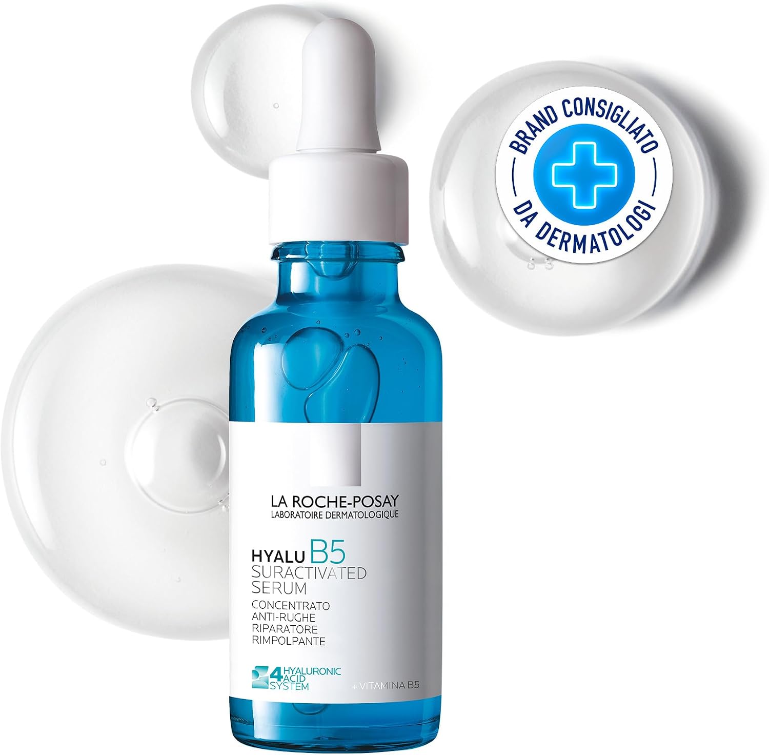 Detalle de La Roche-Posay Hyalu B5 Siero Concentrato Anti-Rughe: siero rivitalizzante con 4 tipi di acido ialuronico
