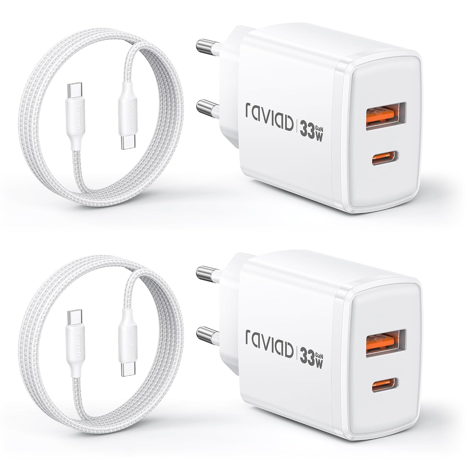 Detalle de RAVIAD 33W Cargador USB C 33W