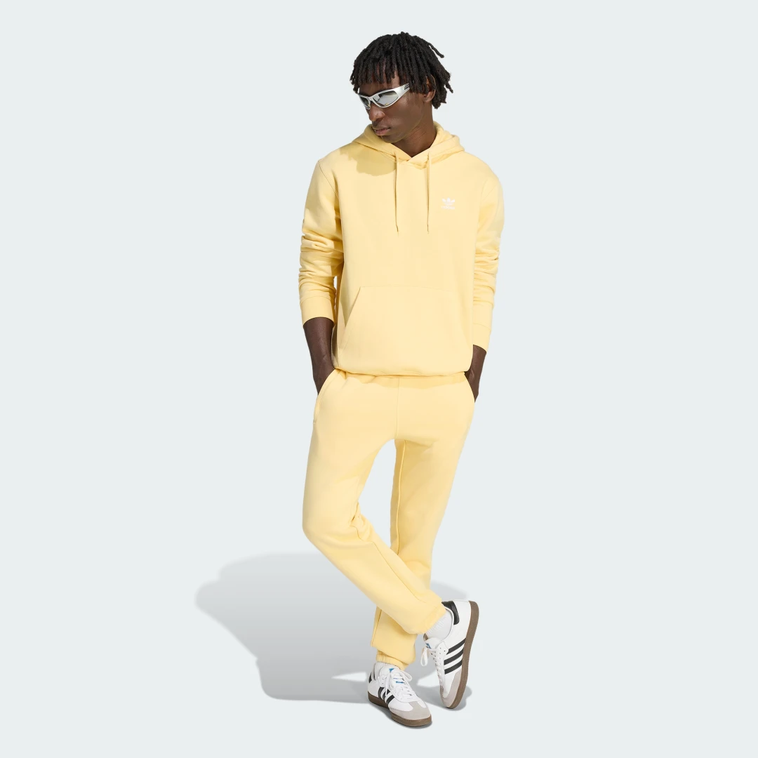 Detalle de Sudadera holgada con capucha Trefoil Essentials de Adidas