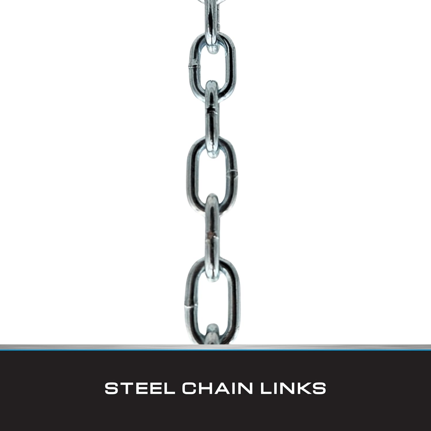 Detalle de Tie Down Chaînes de sécurité pour remorque de bateau avec crochets – chaîne de remorquage de 38,1 cm