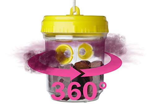 Detalle de Kinzo Wespenfalle 3er-Set – Lebendfalle, ohne Chemie, 360° Wirkung