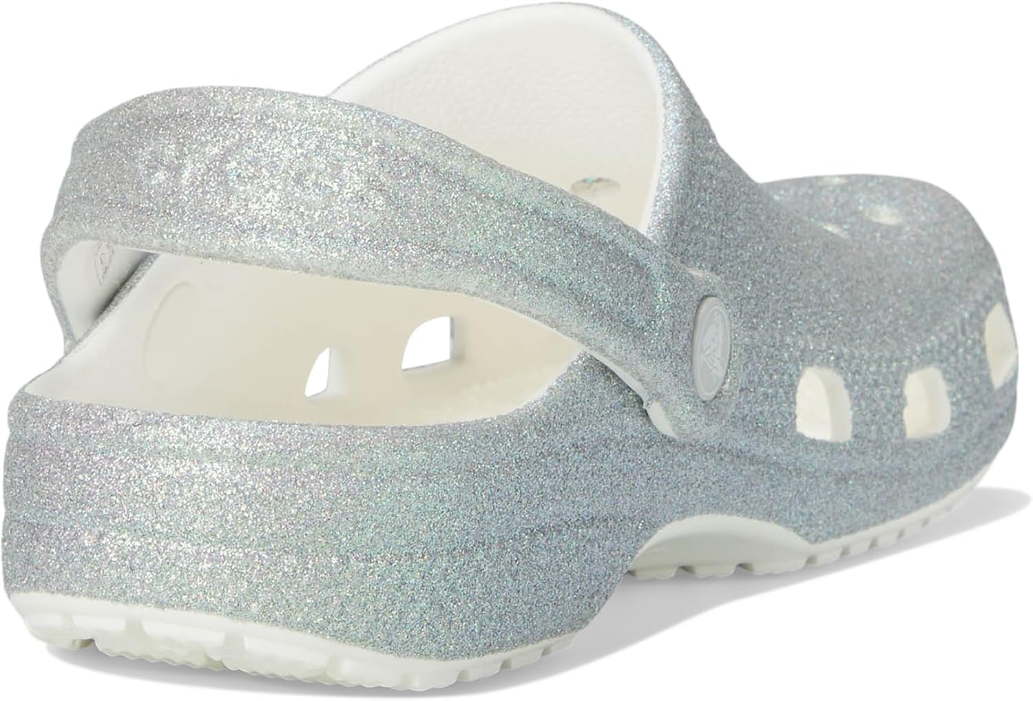 Thumbnail 4 de Crocs Unisex Kids Classic Iridescent Glitter Clog
