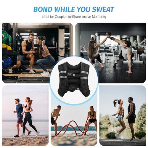 Thumbnail 4 de ZELUS Weighted Vest 20 lb for Training ๐