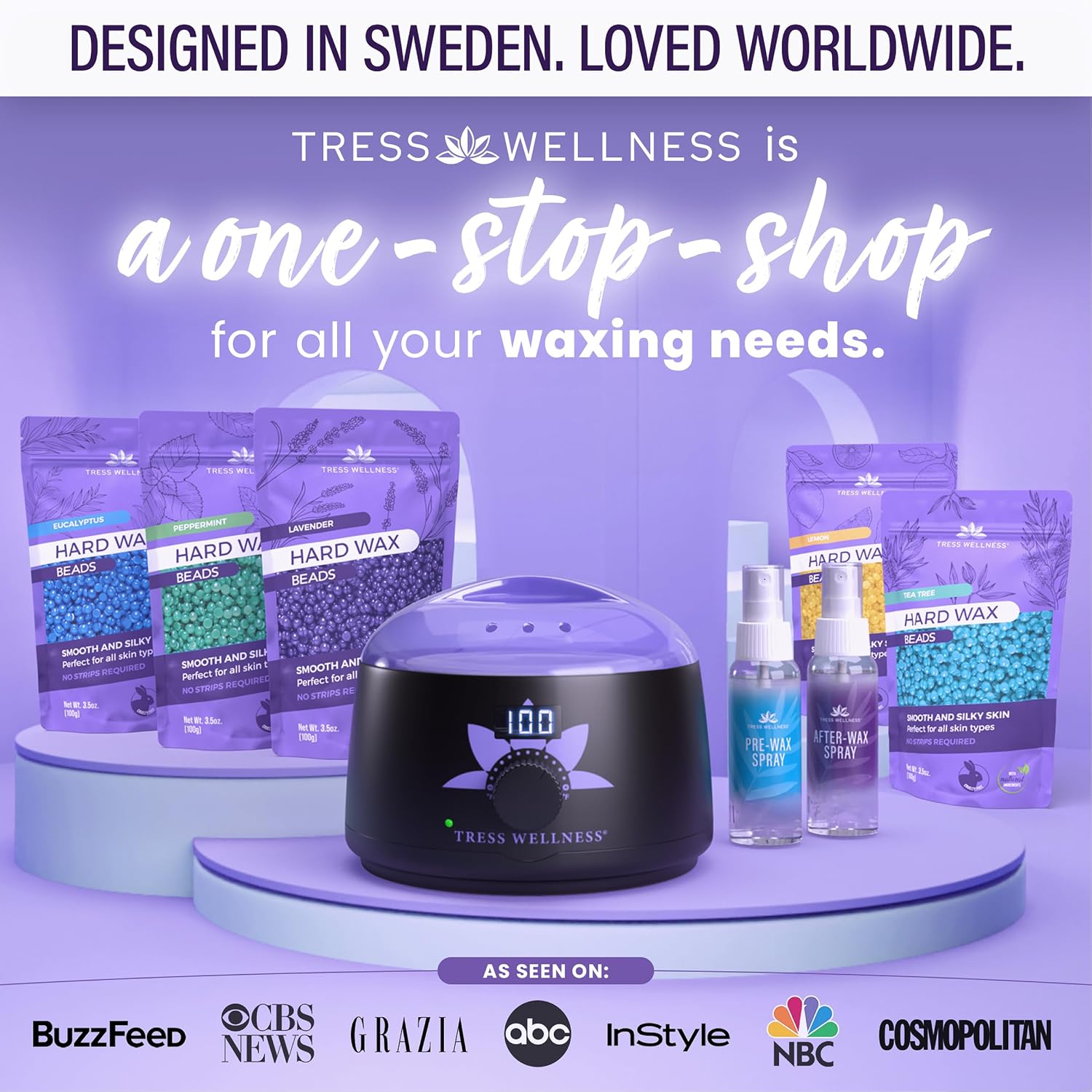 Thumbnail 6 de Tress Wellness Waxing Kit for Sensitive Skin ⚙