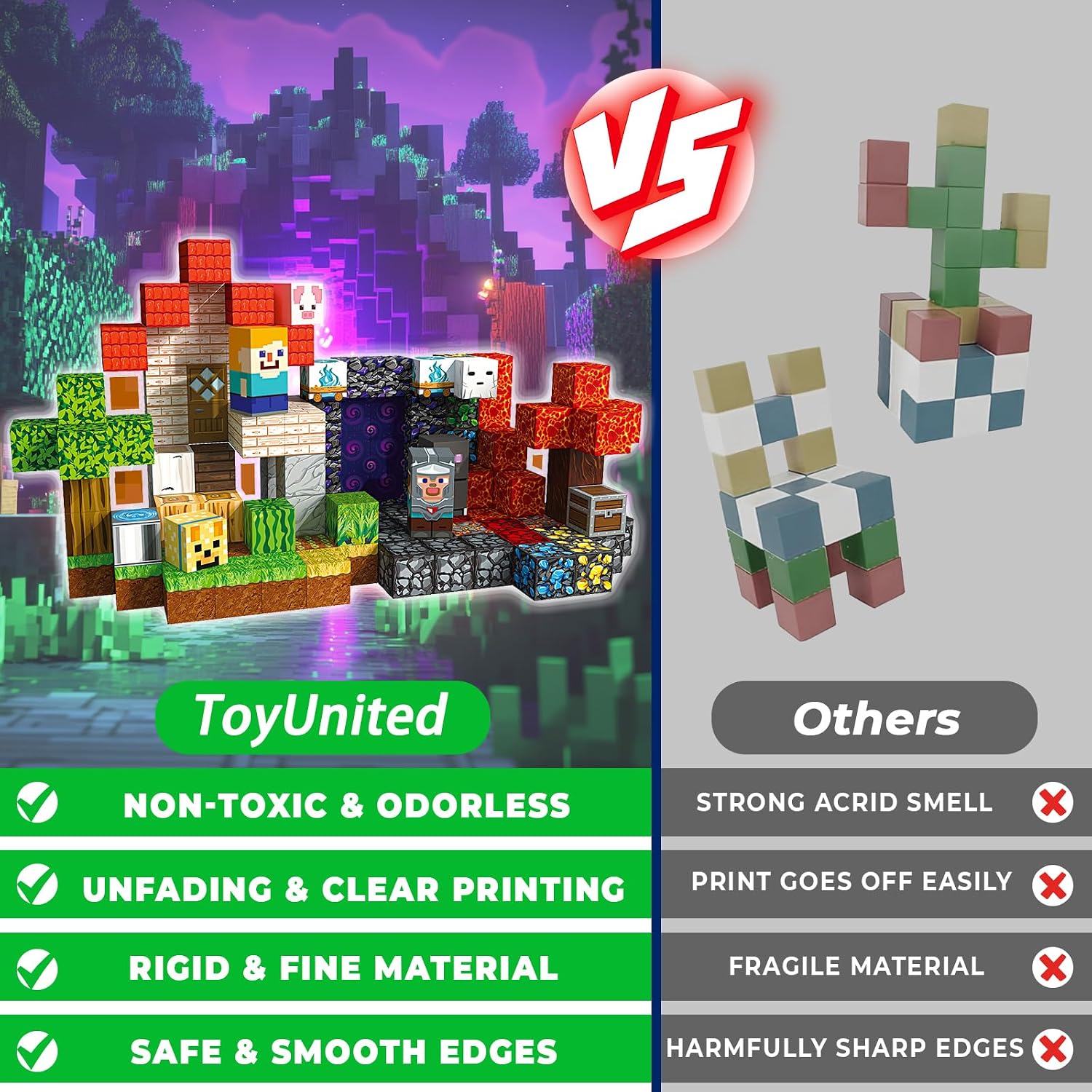 Thumbnail 4 de ToyUnited Magnetic Building Blocks 150PCS STEM set 🧩
