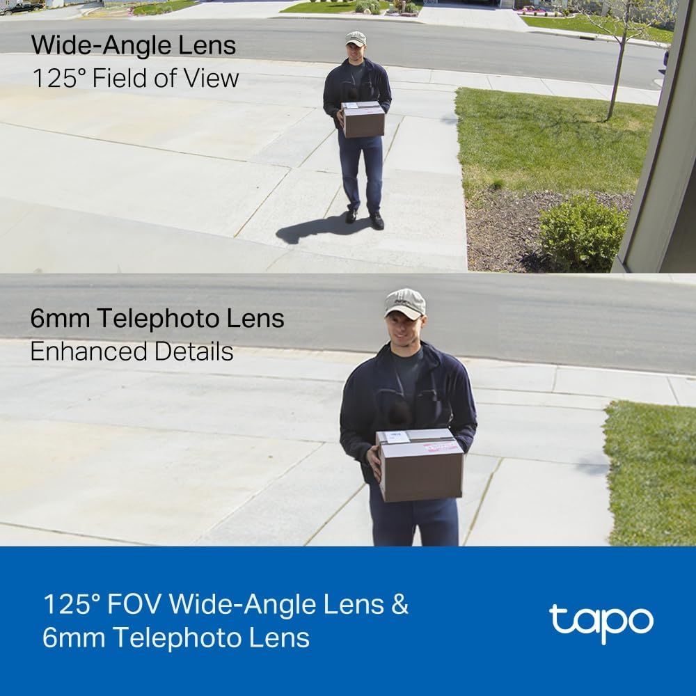 Detalle 2 de Tapo C246D 3MP dual‑lens outdoor camera