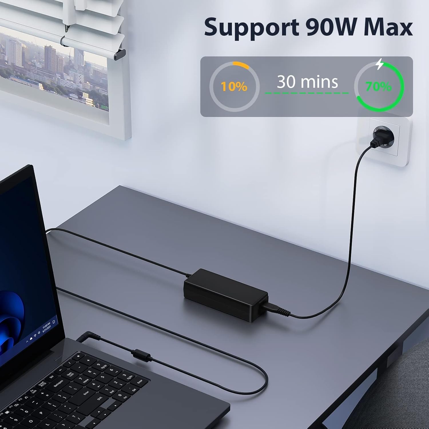 Thumbnail 6 de SUNYDEAL 90W Universal Netzteil