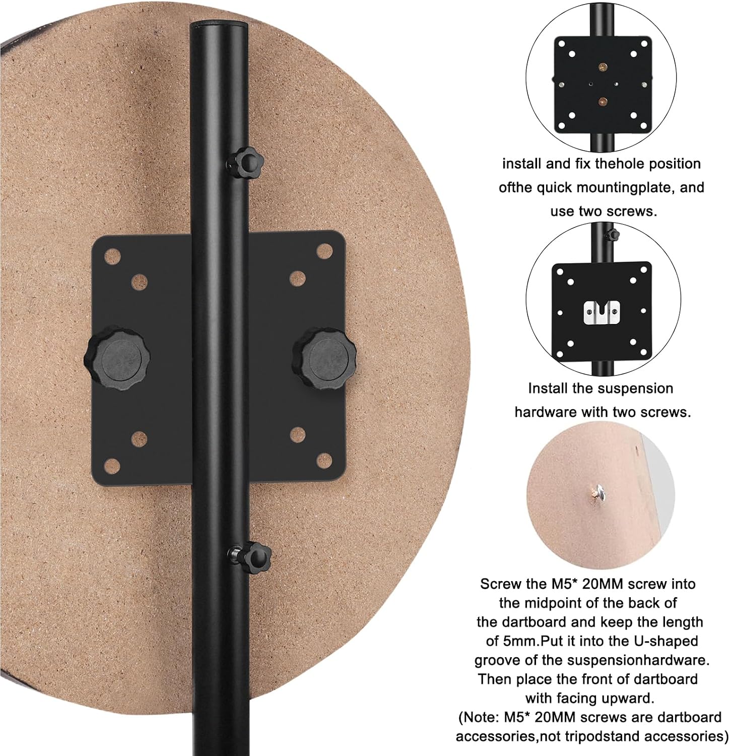 Thumbnail 4 de Aiqilai Dart Board Stand 122–210 cm