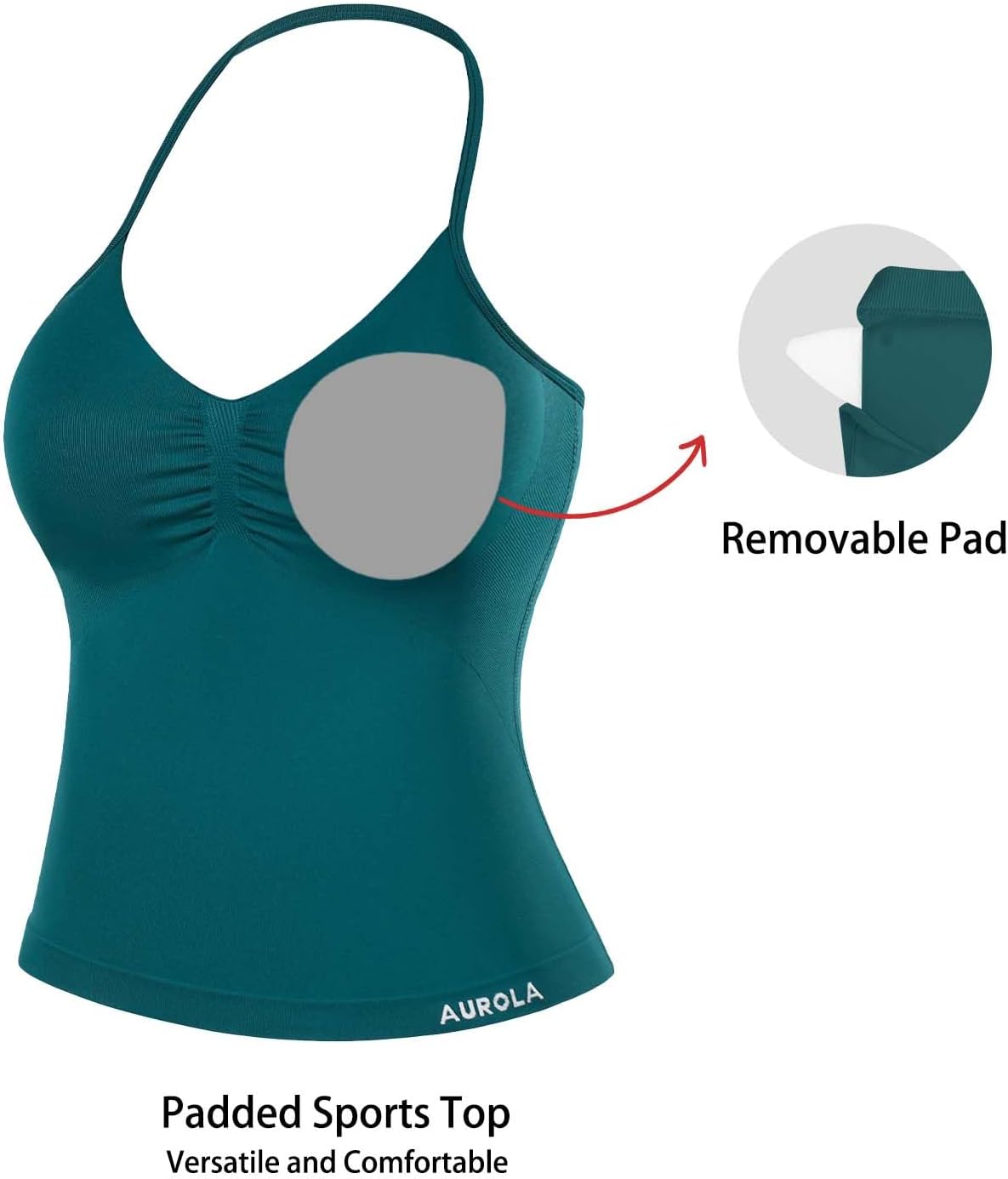 Thumbnail 5 de AUROLA Influence Longline Halter Tank Top