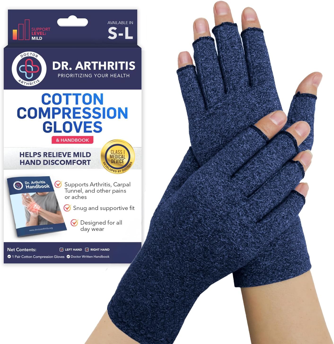 Detalle de Dr Arthritis compression gloves for arthritis