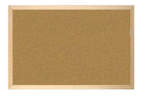 Thumbnail 1 de REQUEISITE NEEDS Cork Board 40cm x 60cm with Natural Wooden Frame