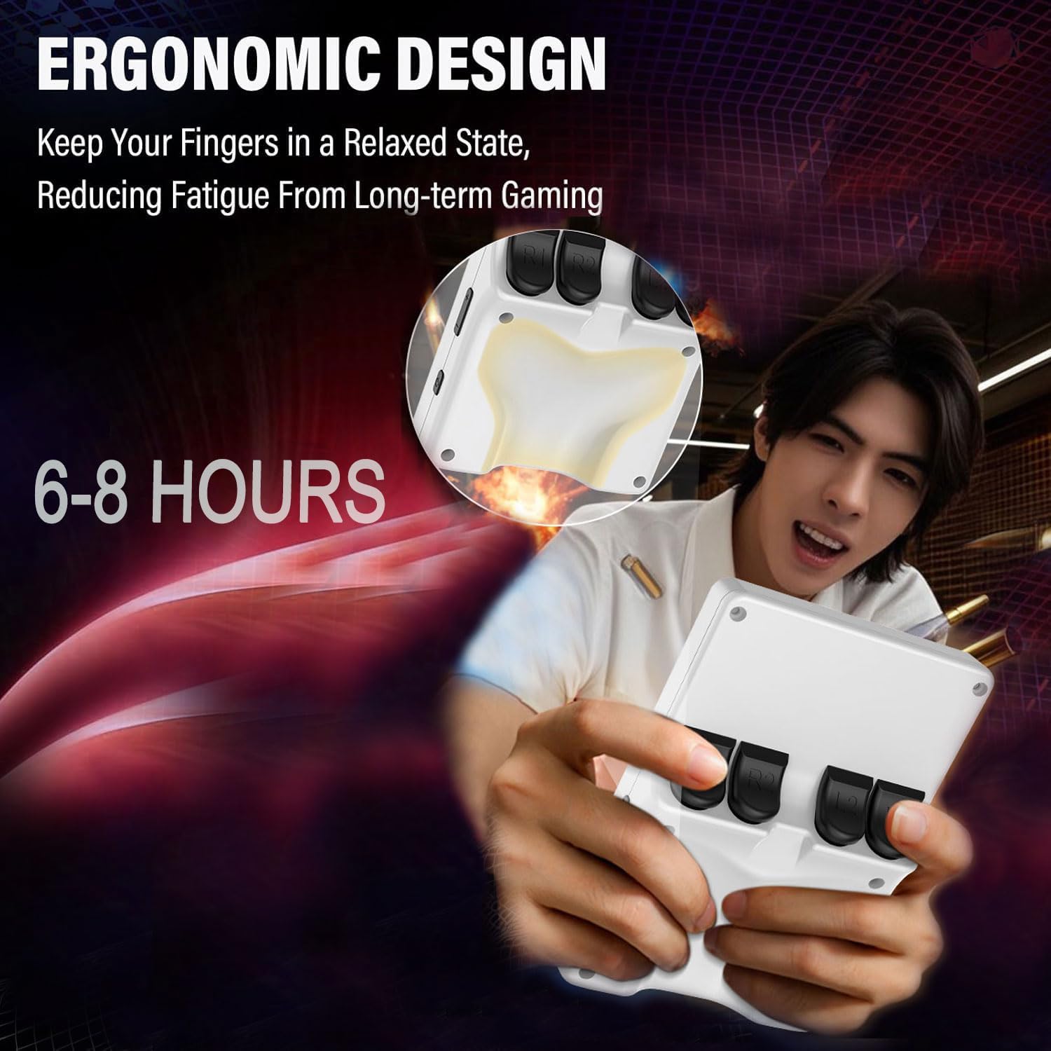 Detalle 2 de Portable retro game console 23,000 classic games