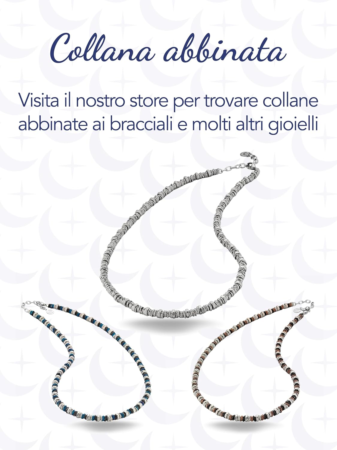 Detalle de inSCINTILLE Bracciale Uomo Acciaio Rondelle e Bulloni – Regolabile 18-22 cm, Confezione Regalo Inclusa