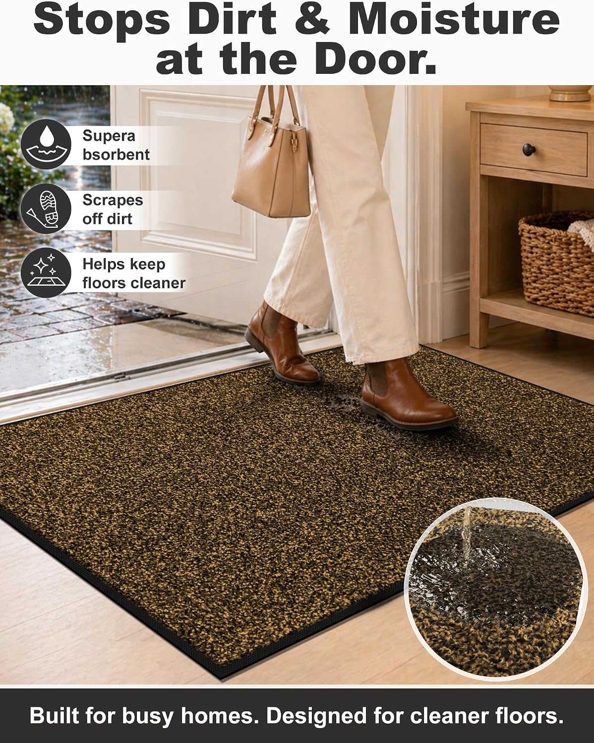 Detalle de Mibao Door Mat 36" x 24