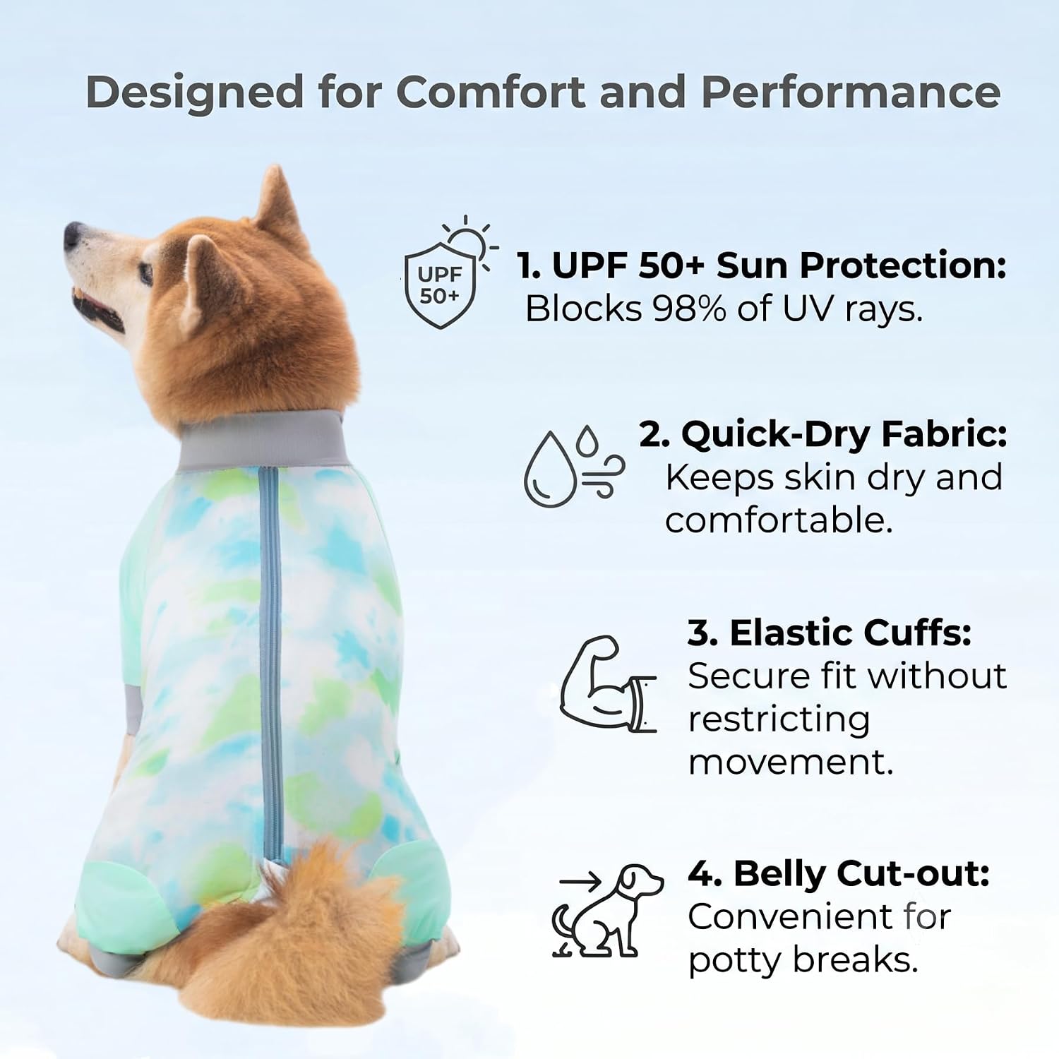 Detalle 2 de Dog Cooling Suit, X-Large