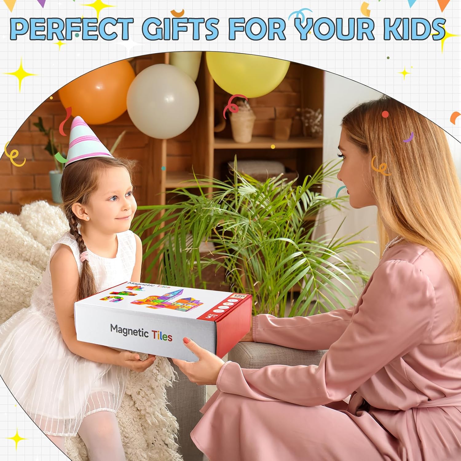 Thumbnail 5 de Xekel 120PCS magnetic building blocks set 🧩