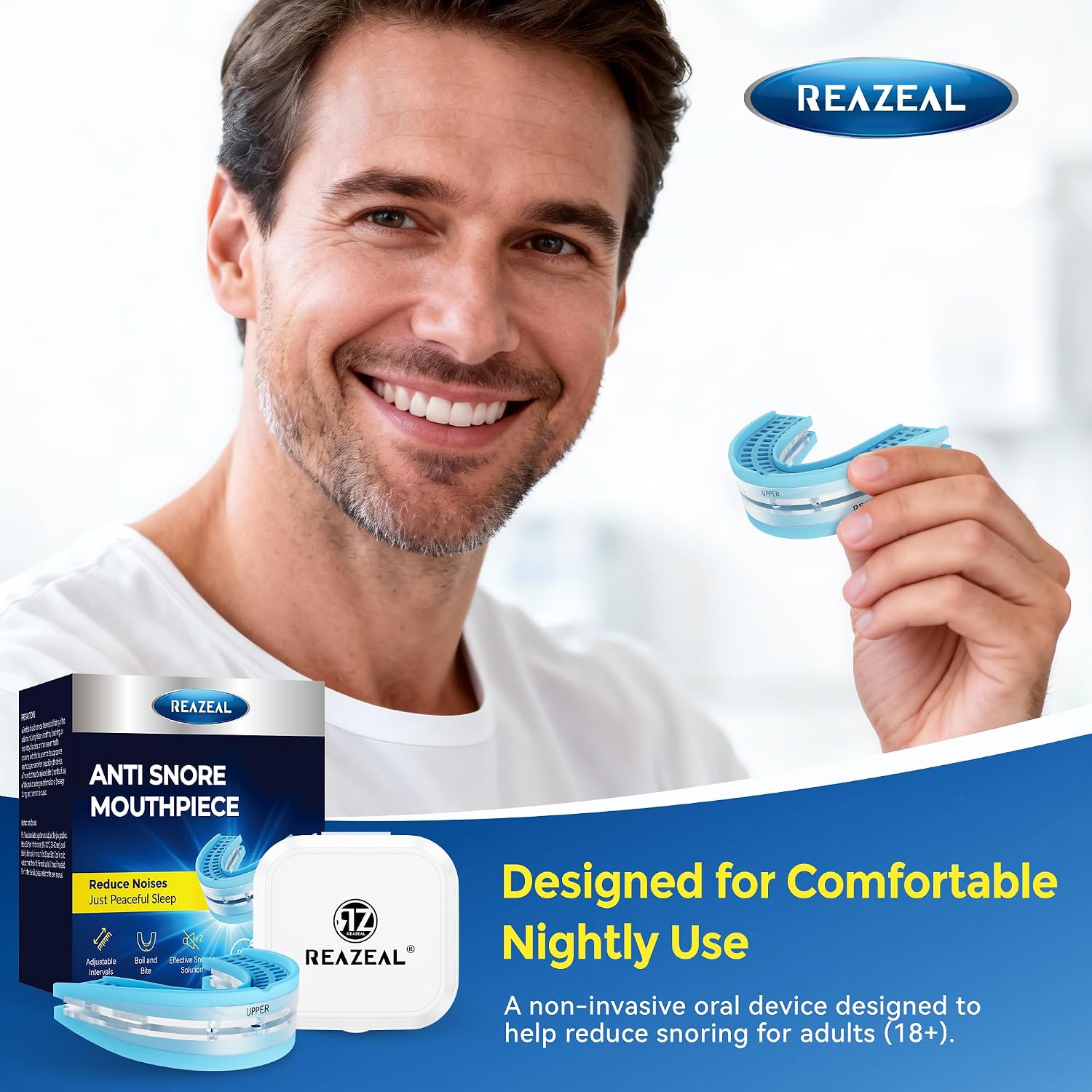 Detalle de Anti-snoring mouthpiece, EVA