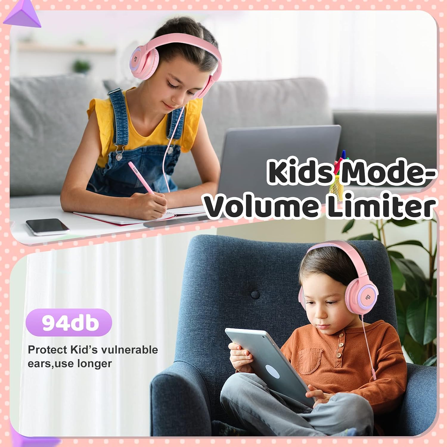 Thumbnail 2 de INFURTURE CH1 Kinder Kopfhörer 94 dB