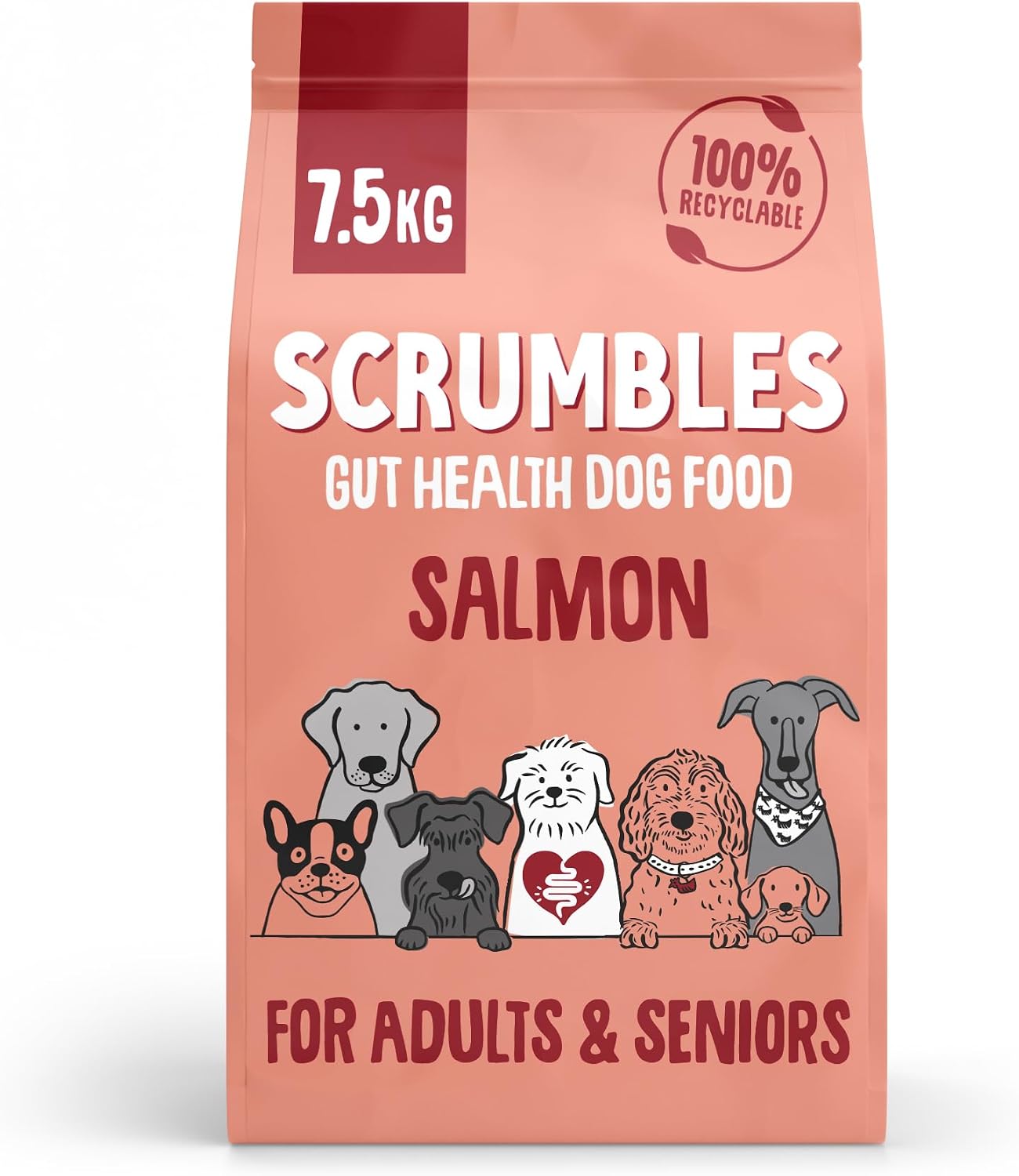 Thumbnail 2 de Scrumbles Dry Dog Food with Fresh Chicken, 2 kg – A Practical, Hypoallergenic Daily Meal