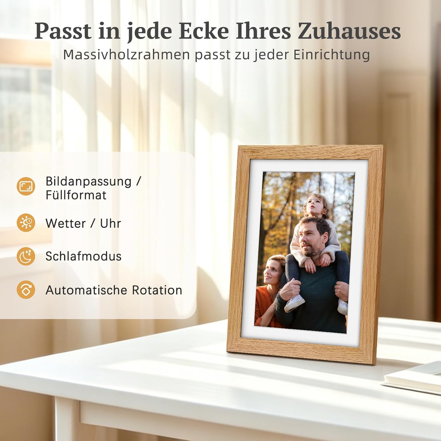 Thumbnail 6 de Digitaler Bilderrahmen 10,1" 32 GB 🌄