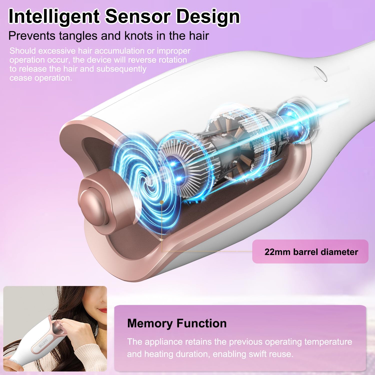 Thumbnail 4 de BUJIYI Hair Curler 36W