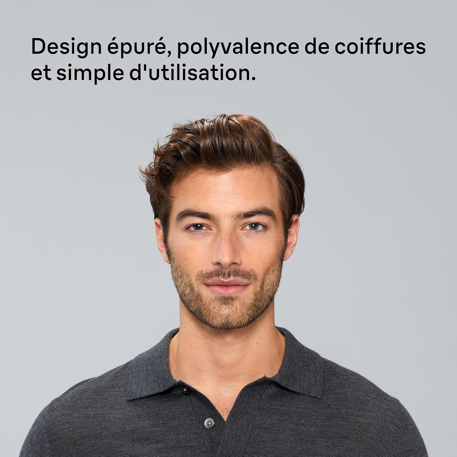 Detalle 2 de Sèche-cheveux Braun HD1.5 BRHD150E compact et léger (1800W) avec concentrateur et air froid